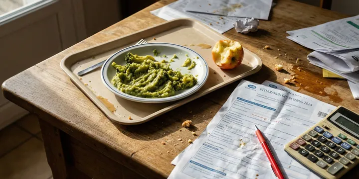 Frais de garde : La Cantine est-elle déductible ?
