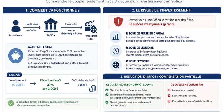 Sofica : la réduction d'impôt compense-t-elle le risque de l'investissement ?